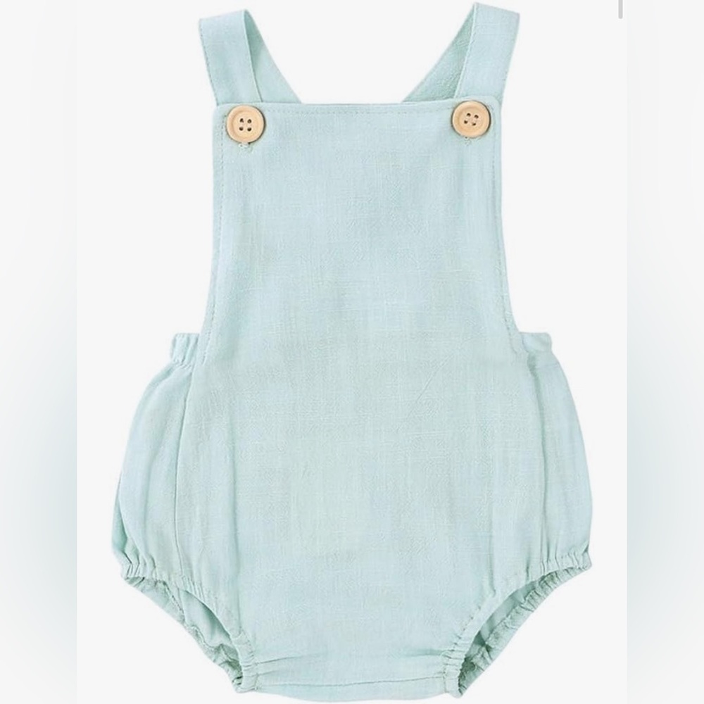 IBTOM CASTLE Baby Romper Sleeveless Backless Bodysuit- Size 80